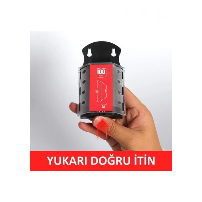 Workpro WP213003 100lü Rötuş Maket Bıçağı Yedeği