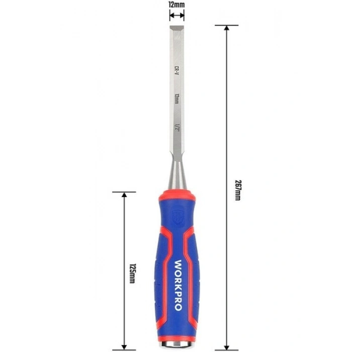 Workpro WP243006 12 mm Profesyonel Iskarpela