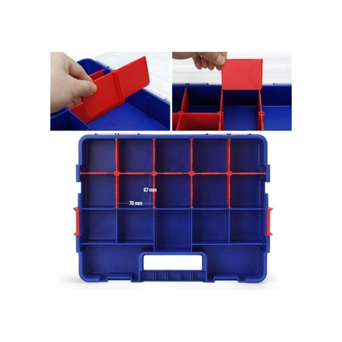Workpro WP283007 38X30X6,8MM Profesyonel Istiflenebilir Organizer