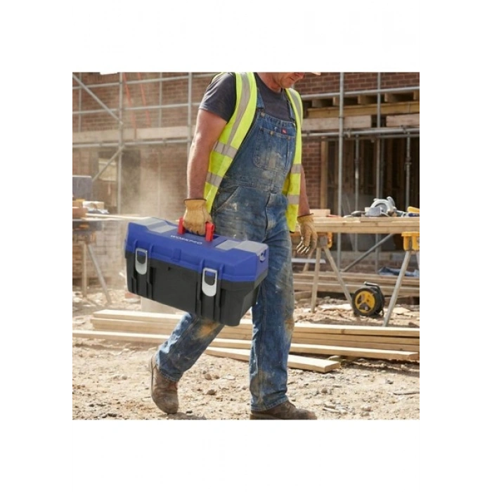Workpro WP283016 16’’ Metal Kilitli Plastik Takım Çantası
