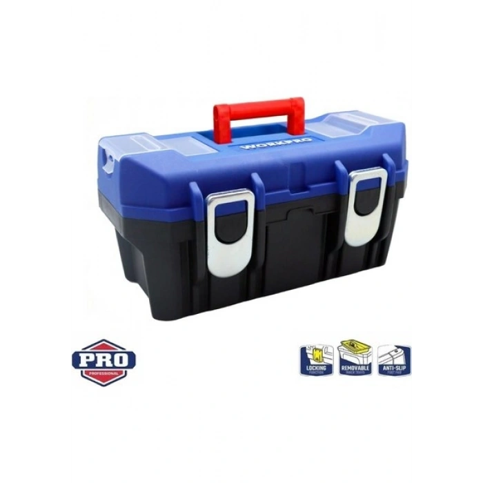 Workpro WP283017 19’’ Metal Kilitli Plastik Takım Çantası