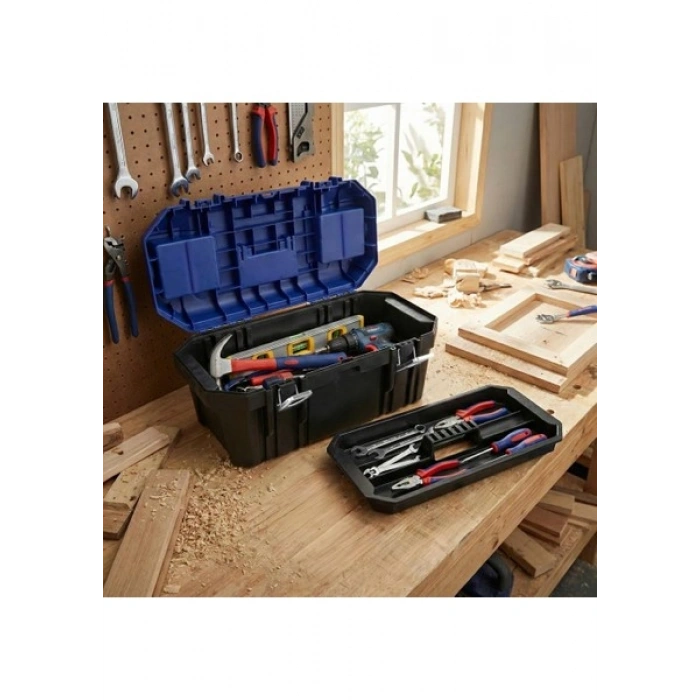 Workpro WP283018 22’’ Metal Kilitli Plastik Takım Çantası