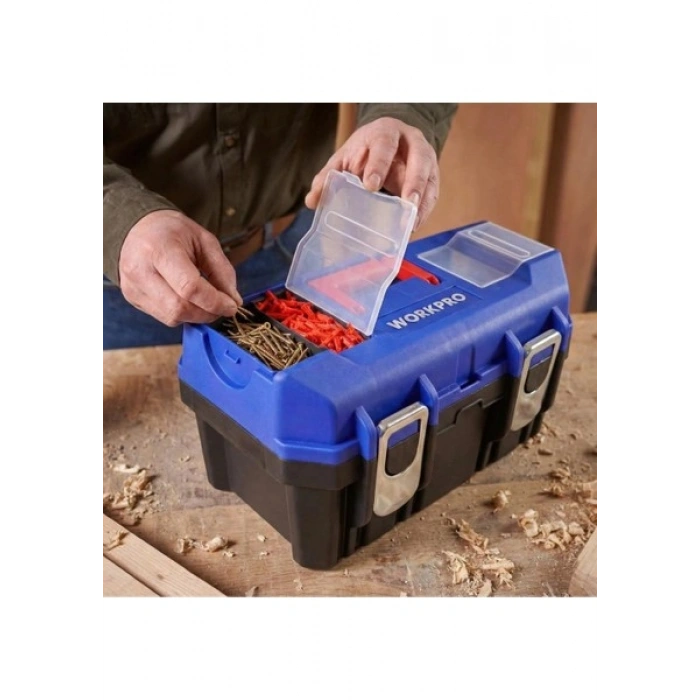 Workpro WP283018 22’’ Metal Kilitli Plastik Takım Çantası