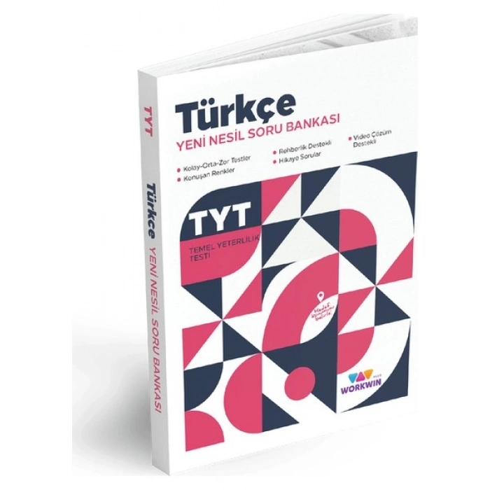 Workwin Plus Yayınları TYT Türkçe Yeni Nesil Soru Bankası
