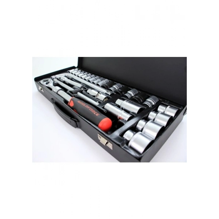Worldforce 1/2 26 Parça Lokma Takımı 8-32MM Profesyonel Takım Seti