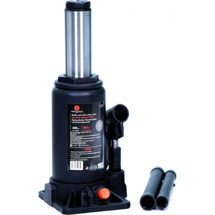 Worldforce 10 Ton Hidrolik Şişe Kriko Vidalı