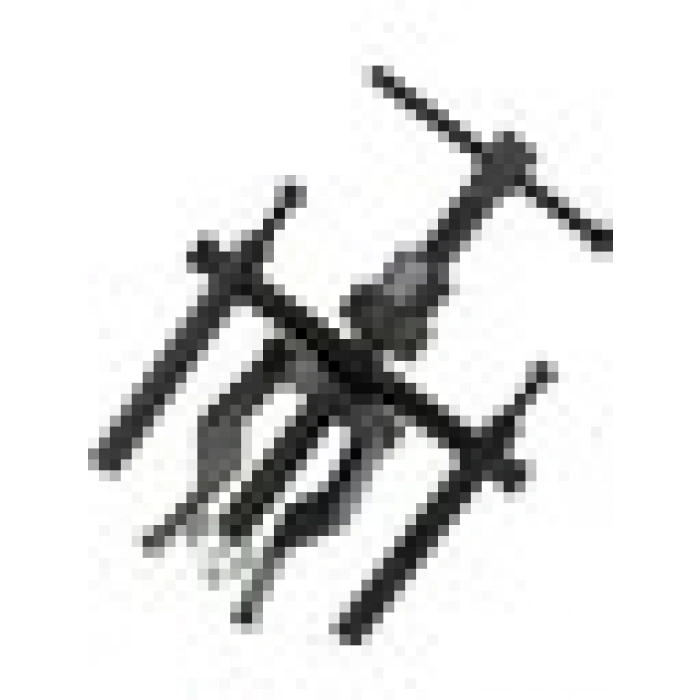 Worldforce 3 Ayaklı Iç Rulman Çektirme Aparatı Yakalama Çapı 13-38MM