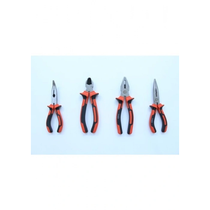 Worldforce 4 Parça 180 mm Oto Servis Pense Seti S2 Çelik Profesyonel Alet
