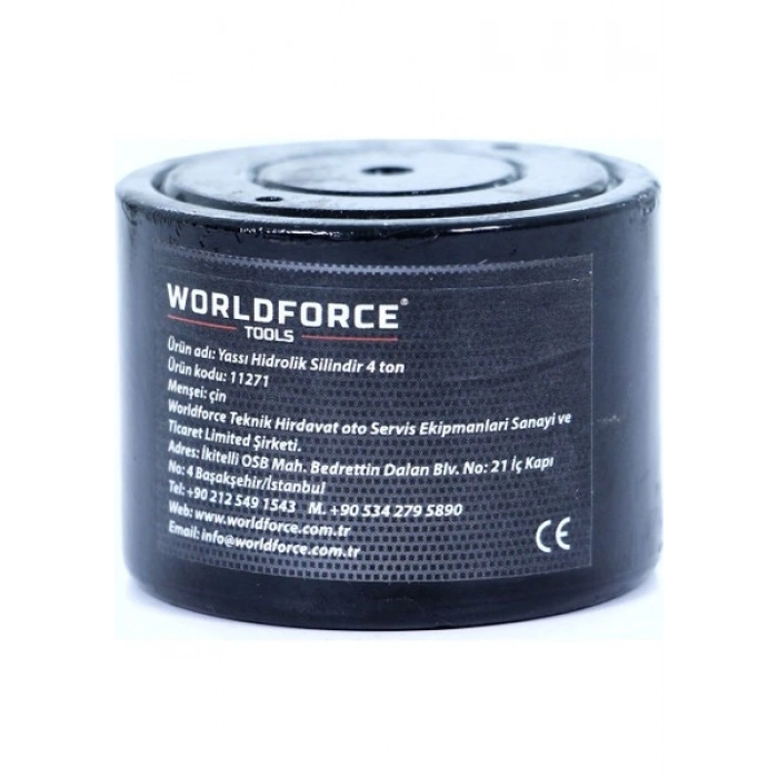 Worldforce 4 Ton Strok-18 mm Hidrolik Piston Yassı Silindir Kaporta Doğrultma Aleti