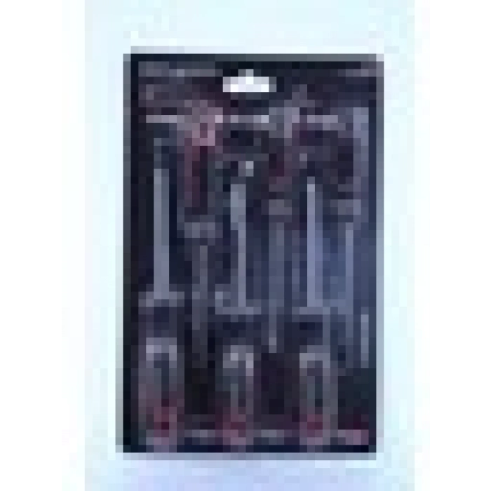 Worldforce 6lı 200 mm Torx Tornavida Seti S2 Çelik Profesyonel Alet T10,T15,T20,T25,T27,T30