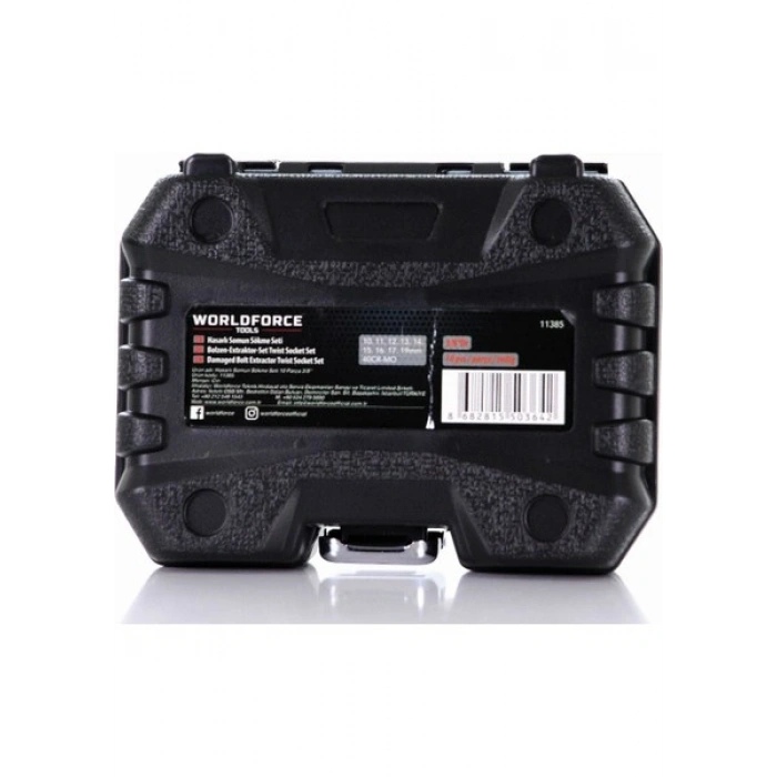 Worldforce Hasarlı Somun Sökme Lokma Seti 3/8 10 Parça