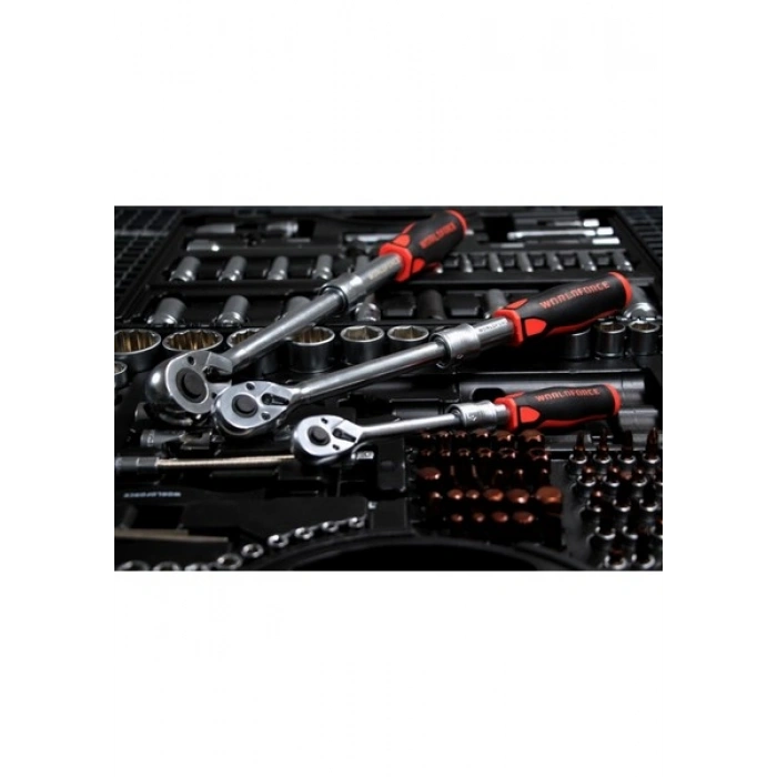 Worldforce S-Ultra 156 Parça Profesyonel Lokma Takımı 1/4,3/8,1/2 Lokma Seti