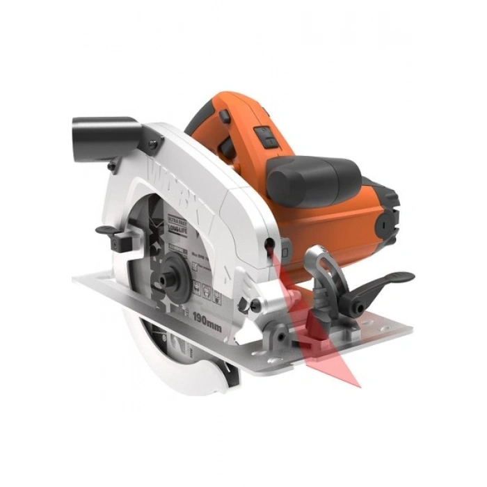 Worx WX445 1600WATT 190MM Profesyonel Lazerli Daire Testere