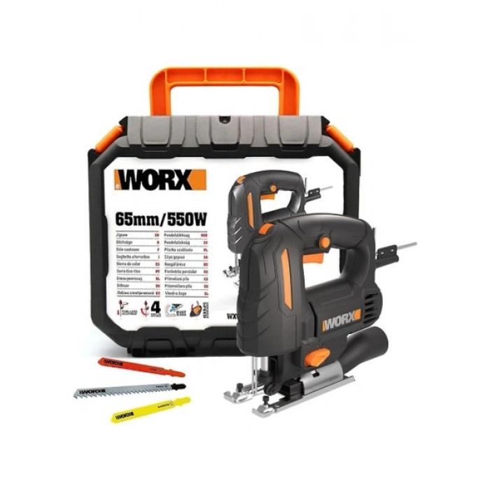Worx WX463 550WATT Devir Ayarlı Profesyonel Dekupaj Testere