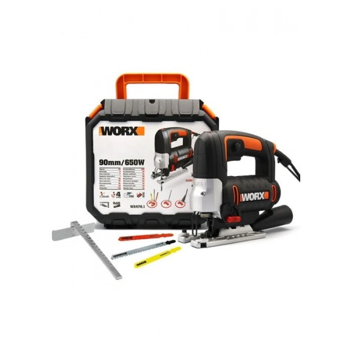 Worx WX478.1 650WATT Profesyonel Devir Ayarlı Dekupaj Testere