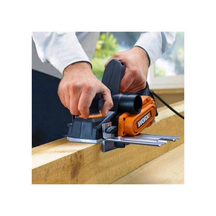 Worx WX615 750WATT 82MM Çift Bıçaklı Profesyonel Planya