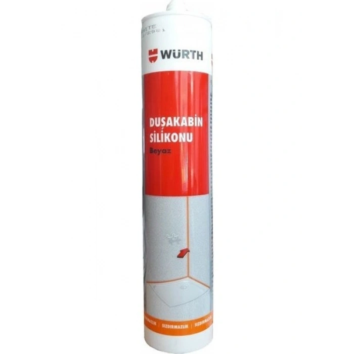 Würth Duşakabin Silikonu Beyaz 310 Ml