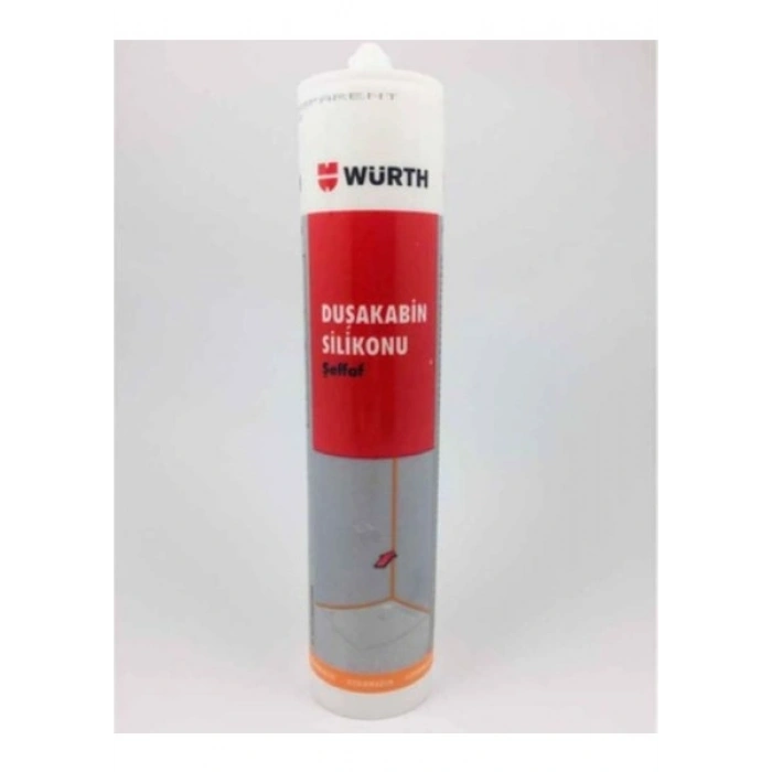 Würth Duşakabin Silikonu Şeffaf 310 Ml