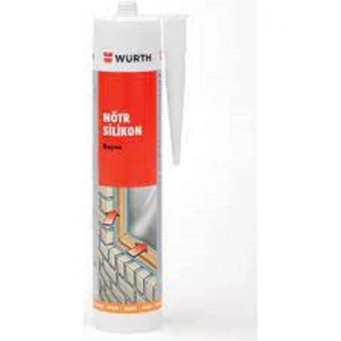 Würth Nötr Silikon Beyaz