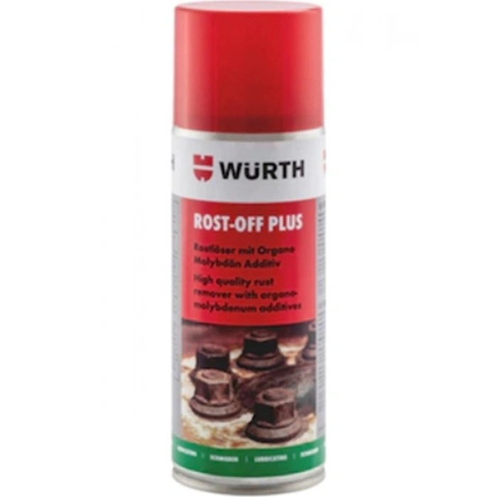 Würth Rost Off Plus Pas Sökücü Sprey - Çatlatma Etkisi, Yüksek Sızma Özelliği, Asit ve Sıvı Silikon İçermez, 400 ml