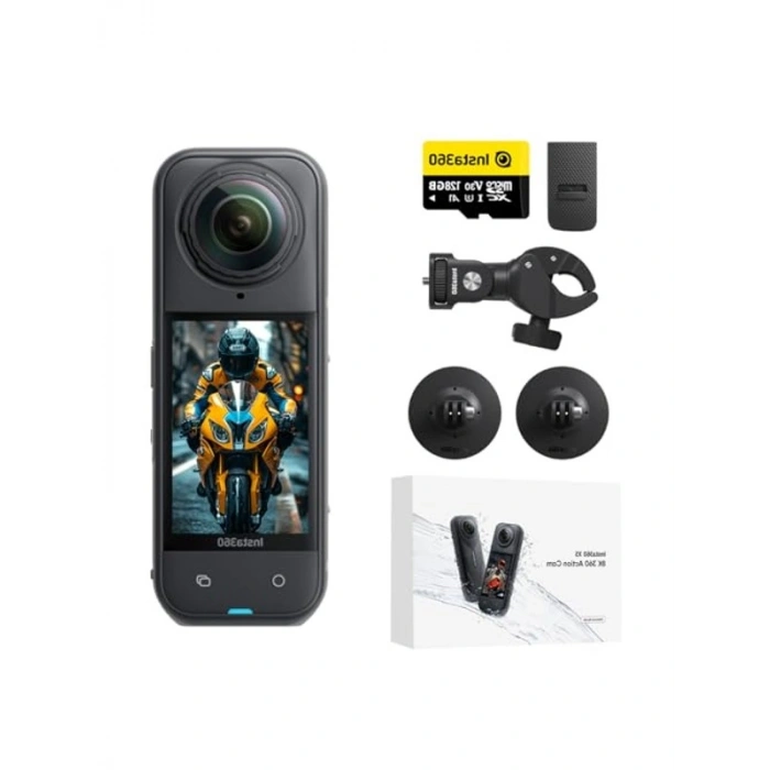 X5 Motorcycle Bundle Aksiyon Kamerası