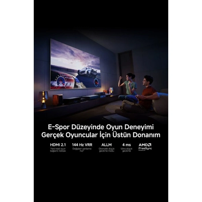 Xiaomi Max 85 2025 - 4K Ultra HD QLED Smart TV 85 inç Google Uydu Alıcılı