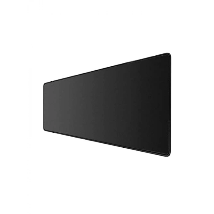 XL 90x40cm Kaymaz Tabanlı Kauçuk Mousepad - Siyah