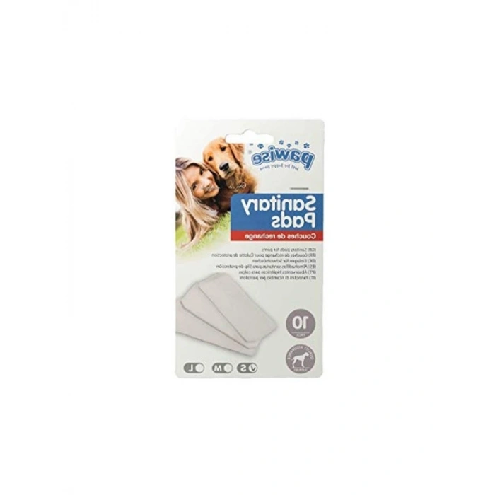 XL Boy Köpek Külot Pedi, 10 Lu Paket