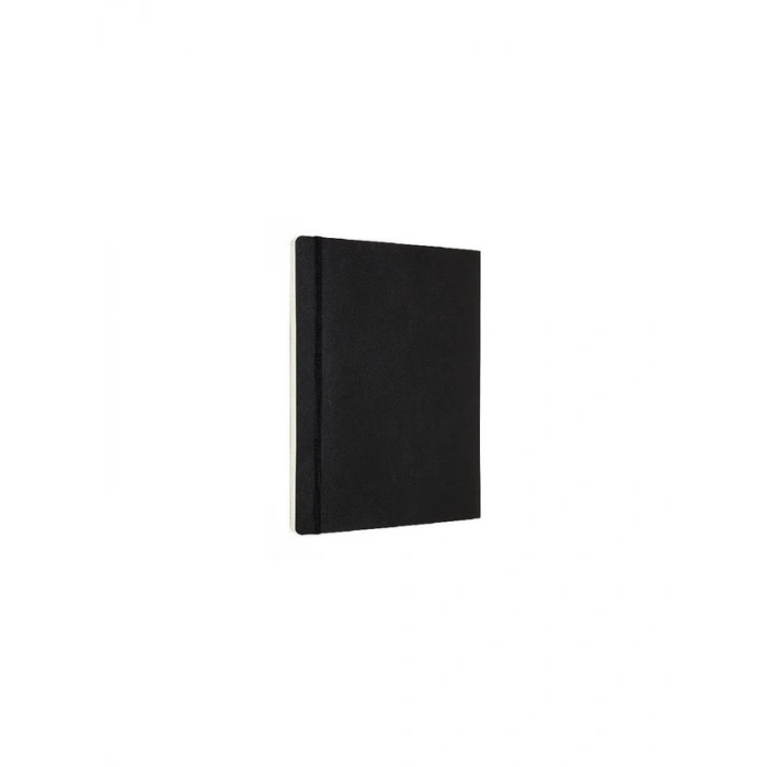 XL Boy Yumuşak Kapak Defter, Siyah Renk ile Şık Tasarım