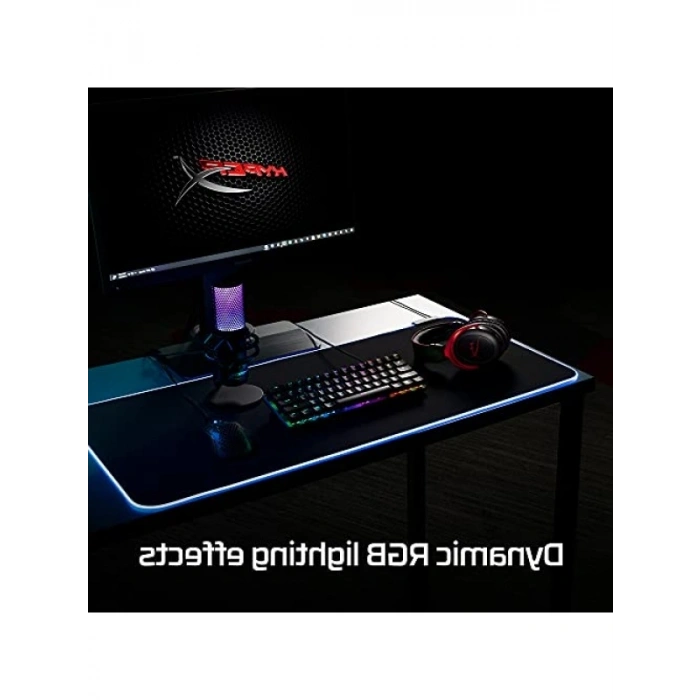 XL Boyutunda Kaymaz Kauçuk Tabanlı RGB Oyun Mouse Pad