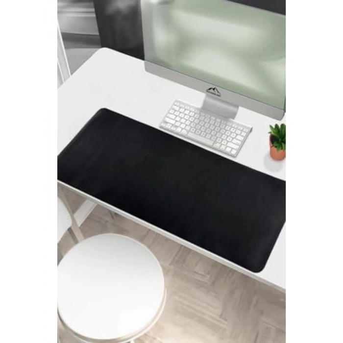 XL Deri Mouse Pad, 90x40 cm, Ofis Kullanımına Uygun
