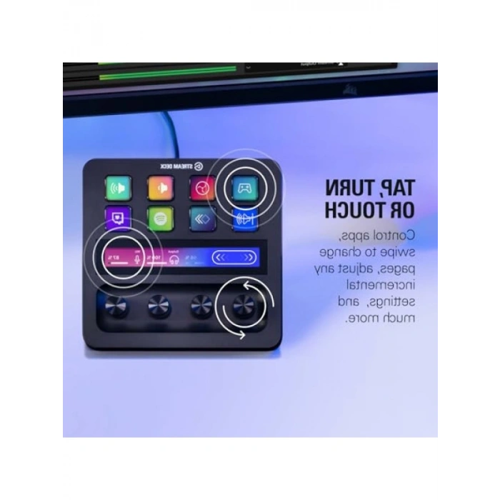 XLR Ses Mikseri ve Denetleyici - Stream Deck + XLR