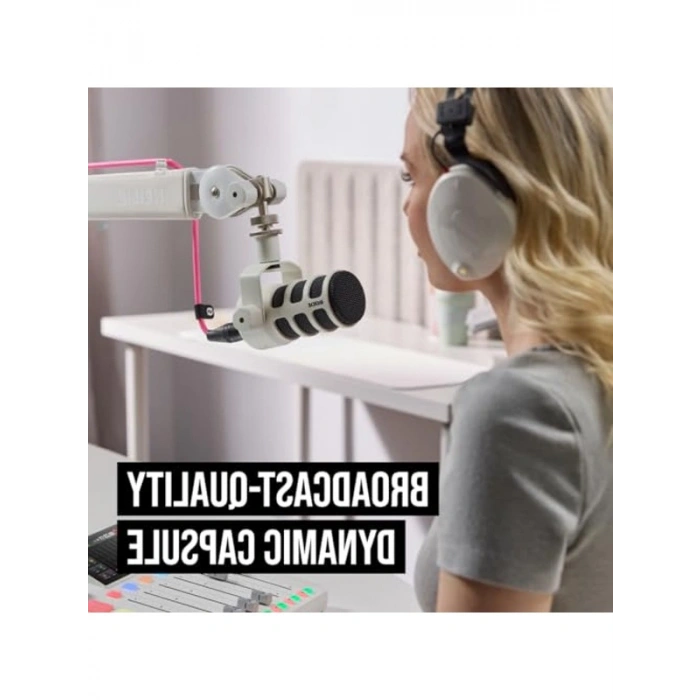 XLR ve USB Bağlantılı Profesyonel Yayın Mikrofonu