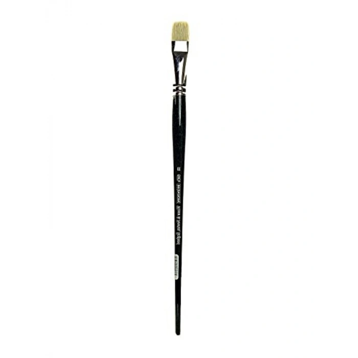 Yağlı Boya İçin No. 10 Düz Fırça, 19.5 mm