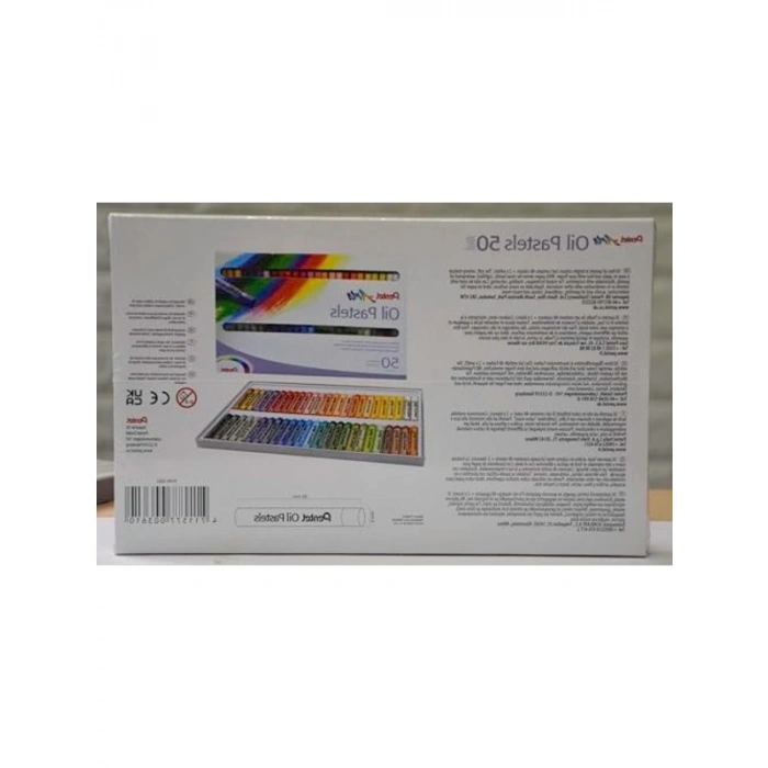 Yağlı Pastel Boya Seti, 50li Renkli Set
