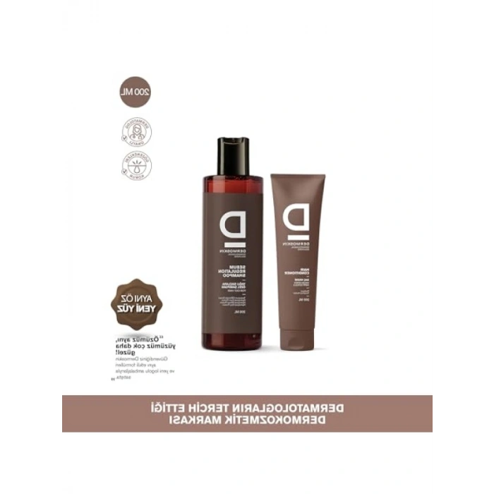 Yağlı Saçlar İçin 200 ml Hediyeli Şampuan Seti