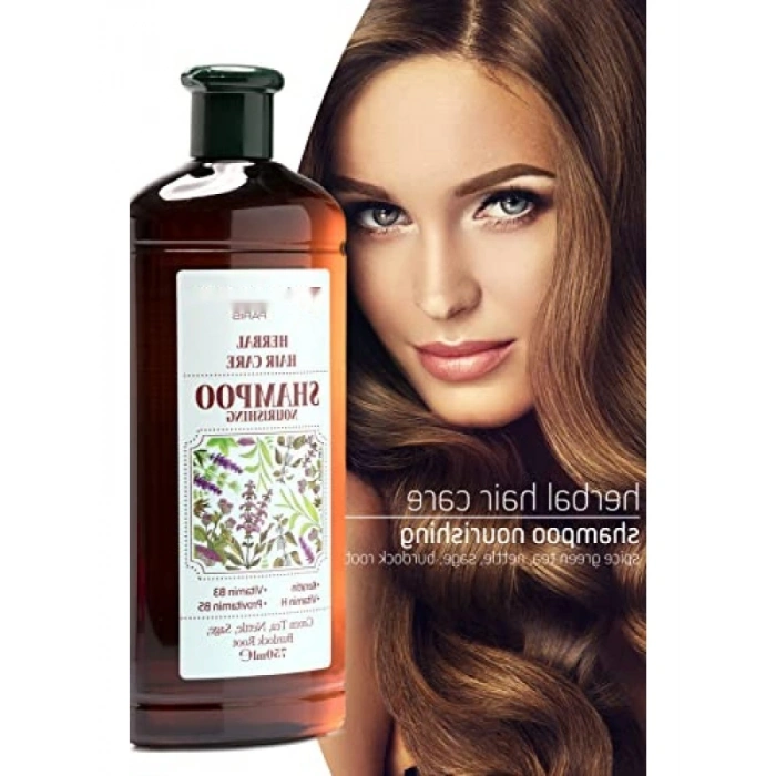 Yağlı Saçlar için Bitkisel Şampuan - 750 ml