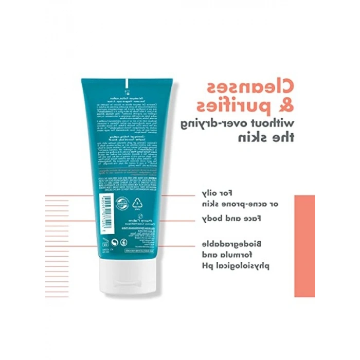 Yağlı ve Akneli Ciltler için Temizleme Jeli, 200 Ml Hacim