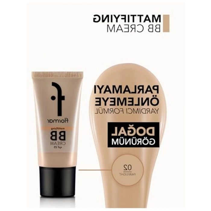 Yağlı ve Karma Ciltler için SPF 25 BB Krem, Nemlendirici