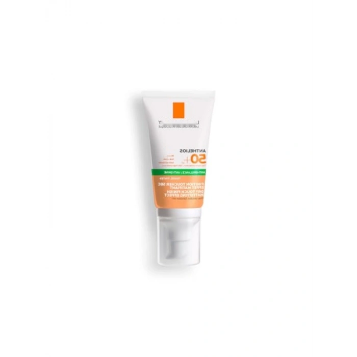 Yağlı ve Karma Ciltler İçin SPF 50+ Renkli Yüz Güneş Kremi, 50 ml
