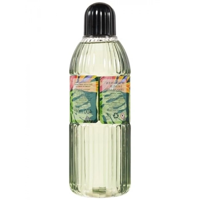 Yağmur Ormanları Temalı Kolonya - 400 ml Silindir Pet Şişe