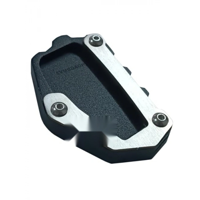 Yan Ayak Genişletici Plaka, Paslanmaz Çelik, Siyah-Gümüş