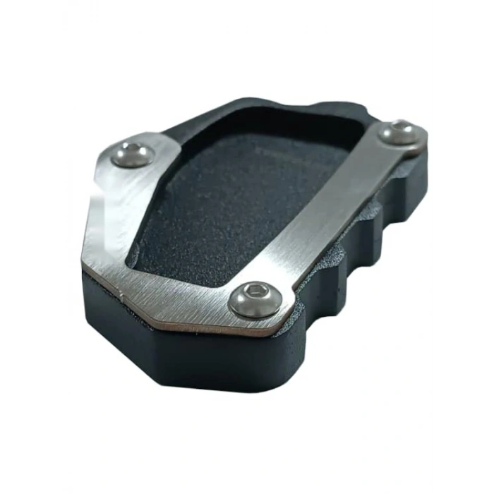 Yan Ayak Genişletici Plaka, Paslanmaz Çelik, Siyah-Gümüş