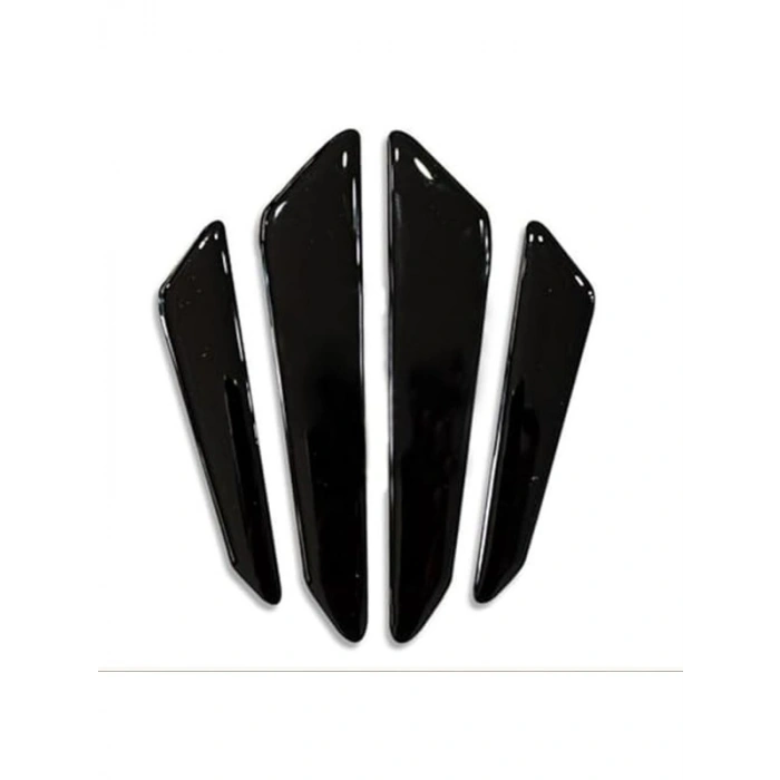 Yan Kapı Koruma Sticker, Siyah Renkli Yapıştırma Aksesuarı