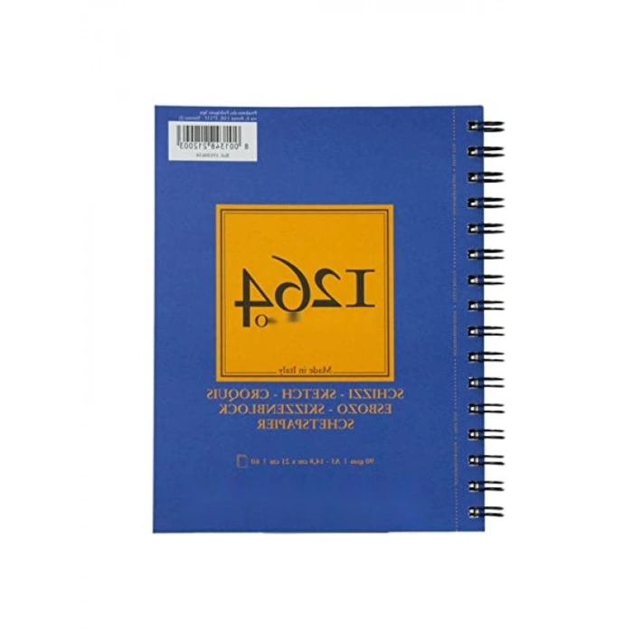 Yan Spiralli Eskiz Defteri, Mikroperforeli, A5 Boyut