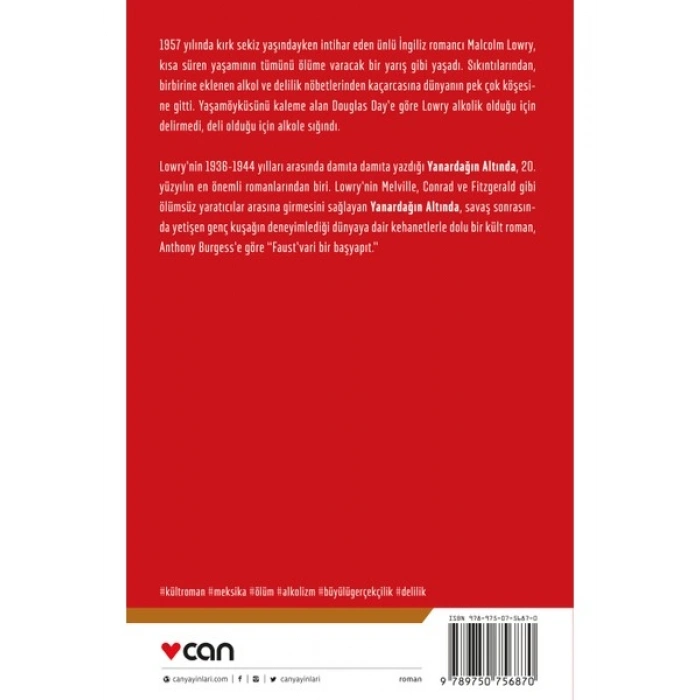 Yanardağın Altında - Malcolm Lowry