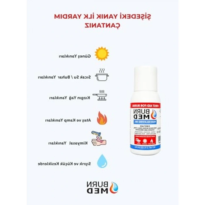 Yanık İlk Yardım Jeli, 59 ml Hızlı İyileşme İçin