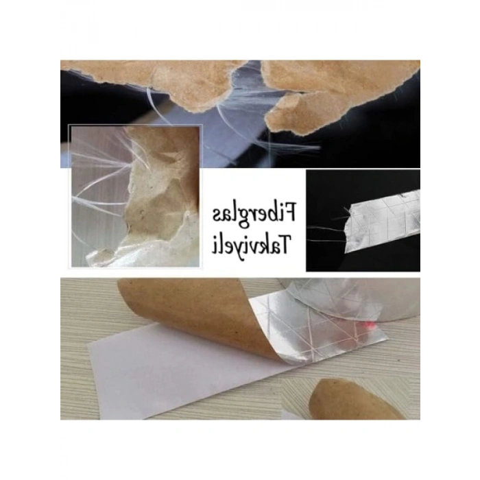 Yanmaz Soba Borusu Bantı - 72 mm x 25 Metre