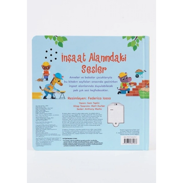 Yapı Kredi Yayınları Inşaat Alanındaki Sesler (Resimli ve Sesli) - Sam Taplin