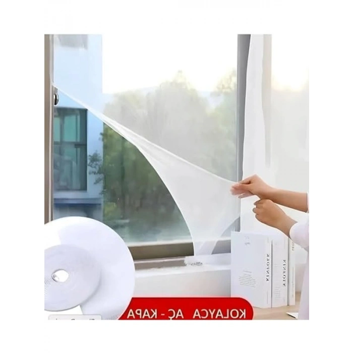 Yapışkan Bantlı Pencere Sinekliği - Tek Kanat Boyutunda Etkili Çözüm